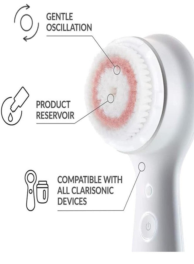 Azonbey Brush Head Replacements Compatible with Clarisonic Mia 1, Mia 2, Mia Fit, Alpha Fit, Smart Profile Uplift and Alpha Fit Face Cleaning Brush Heads (Blue-2Pack) - Image 4
